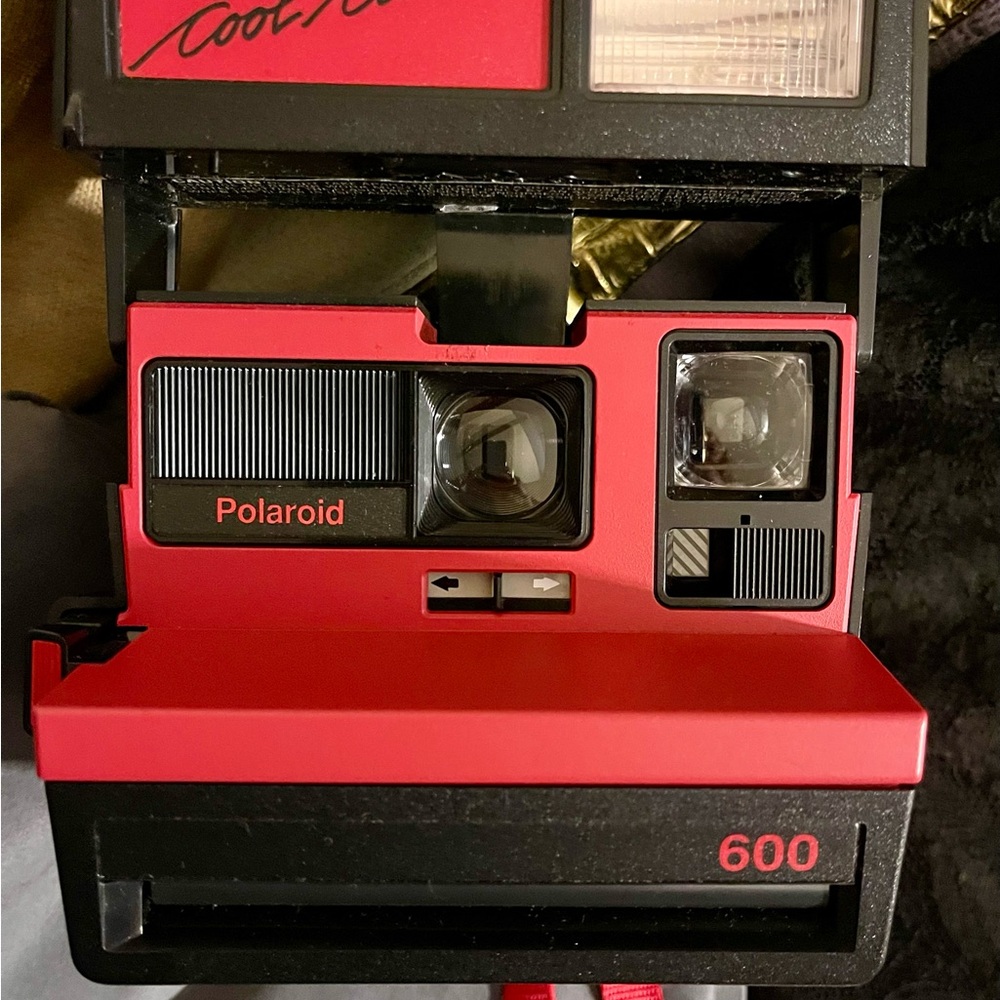 Polaroid 600 Instant Camera - Bold Red